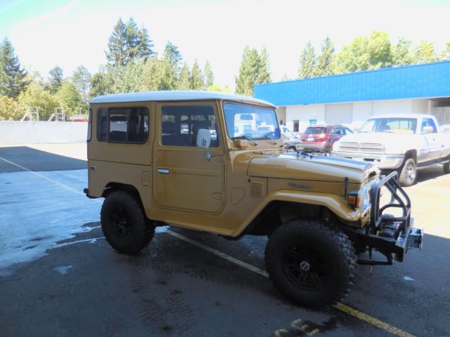 1977 FJ-40 LAND CRUISER 5.7 LITER 4 SPEED 4X4 74,400 ORIGINAL MILES 1977 Toyota Land Cruiser LAND CRUISER