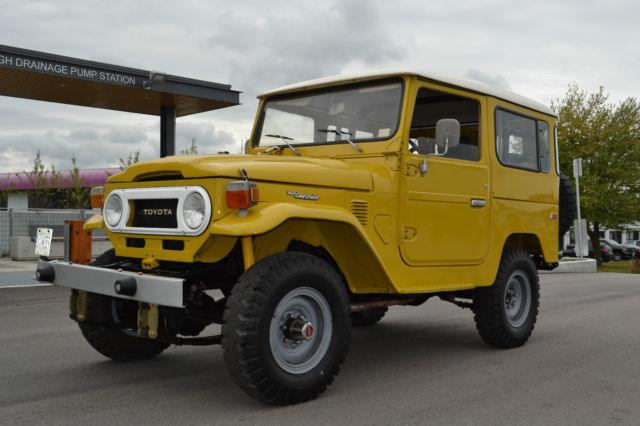 1977 FJ40 NO RESERVE no rust POWER STEERING & disk brakes FJ45 fj 40 fj43 bj42 1977 Toyota Land Cruiser FJ40