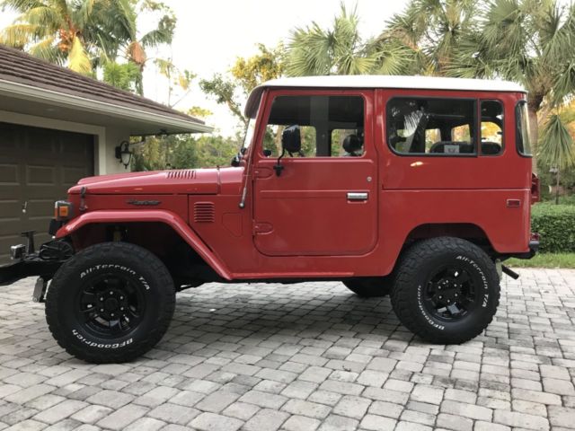 1977 FJ40 Rust free and well preserved, 58K original miles US spec, not imported 1977 Toyota Land Cruiser Rugged