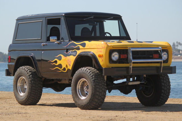 1977 Ford Bronco Custom Paint All Power with AC 351 V8 Cool Factor!!!! 1977 Ford Bronco Ranger
