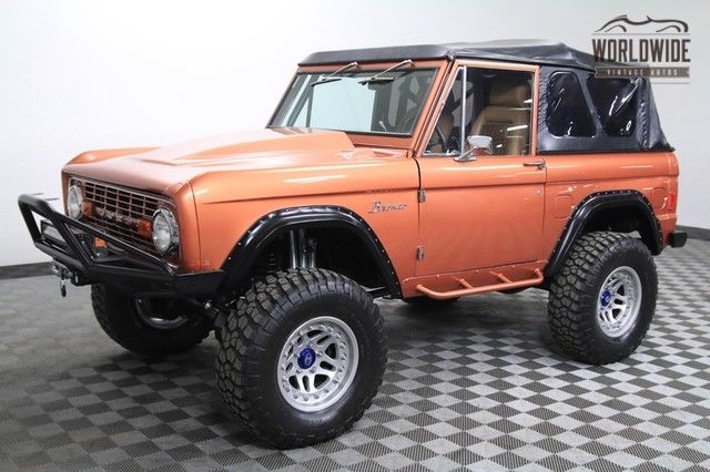 1977 FORD BRONCO, HIGH-END BUILD, CRATE ENGINE, CUSTOM AXLES, ONE OFF RESTO! 1977 Ford Bronco CRATE ENGINE, CUSTOM AXLES, ONE OFF RESTO