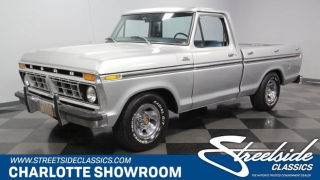 1977 Ford F-100 Custom Pickup Truck 302 V8 Automatic (Column) Classic Vintage Co 1977 Ford F-100 Custom