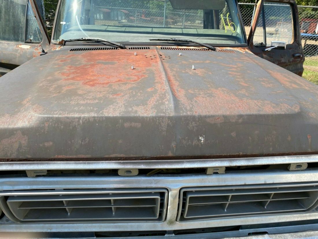1977 Ford F-100 Custom SWB V8 Project Rat Rod Restorable 1977 Ford F-150
