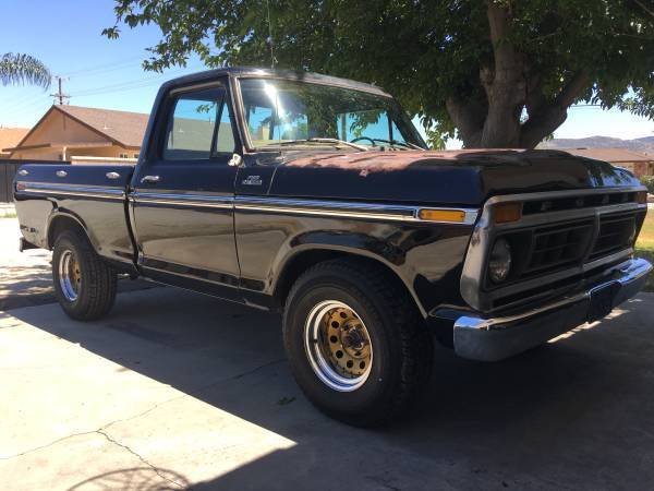 1977 Ford F-100 Ranger XLT Standard Cab Pickup 2-Door 6.6L 1977 Ford F-100 Ranger XLT Standard Cab Pickup 2-Door
