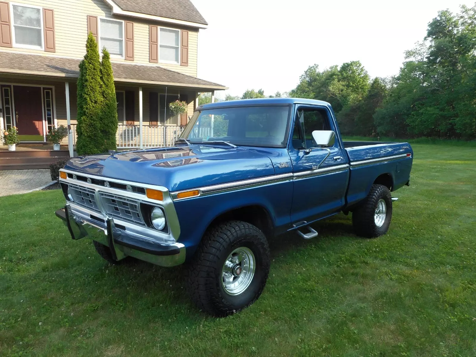 1977 Ford F-150 Explorer 4X4 Short Box 4 speed spd orig southern trk 100% solid 1977 Ford F-150