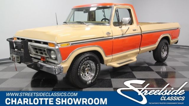 1977 Ford F-150 Ranger XLT Pickup Truck 351 M 3 Speed Automatic Classic Vintage 1977 Ford F-150 Ranger XLT