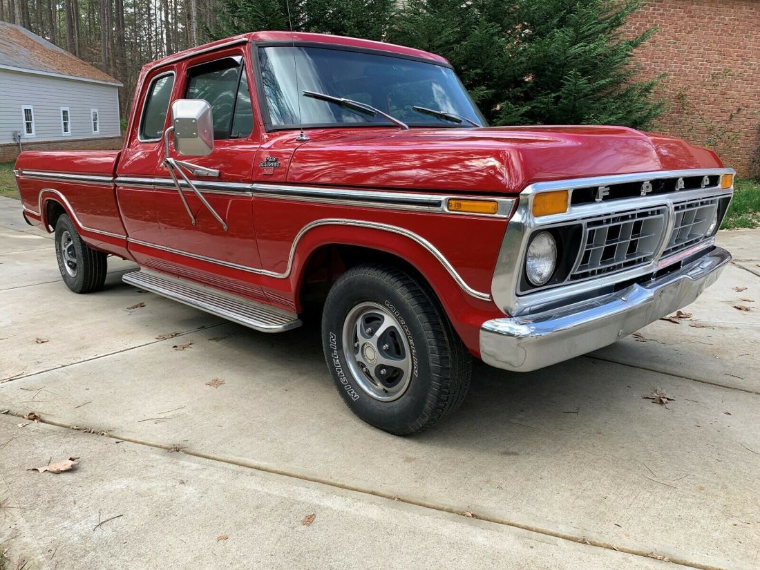 1977 Ford F-150 Super Cab Ranger XLT Trailer Special 400CI V8 Automatic A/C 1977 Ford F-150 Ranger XLT