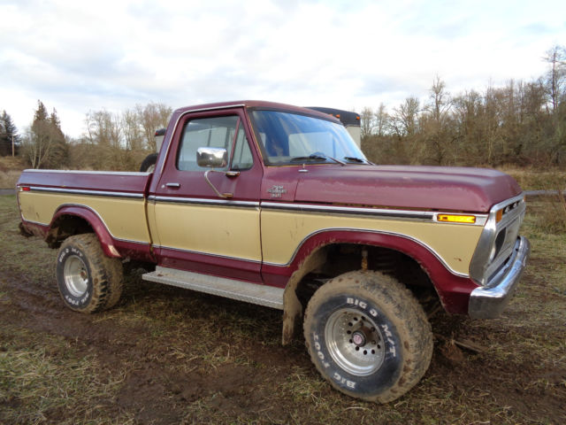 1977 Ford F-150 XLT Standard Cab Pickup 2-Door 6.6L 1977 Ford F-150 XLT Standard Cab Pickup 2-Door