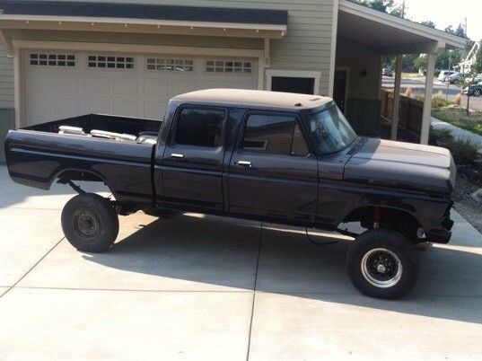 1977 Ford F-250 Crew Cab SB 4x4 Cummins 1977 Ford F-250