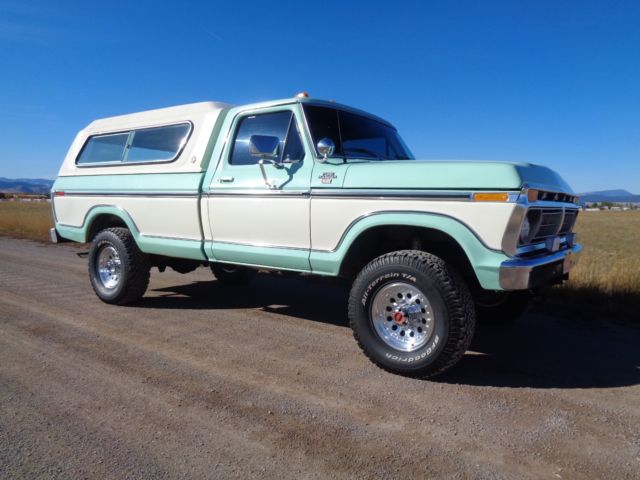 1977 Ford F-250 Highboy Ranger XLT original paint high desert survivor barn find 1977 Ford F-250