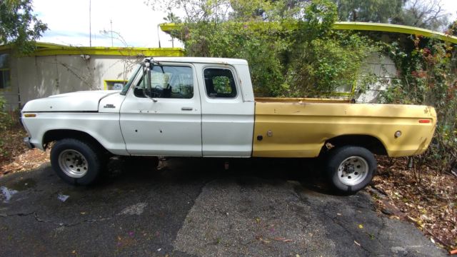 1977 Ford F-250 Ranger Super Cab Camper Special Long Bed Rare ( video below) 1977 Ford F-250 Ranger Extended Cab Pickup 2-Door