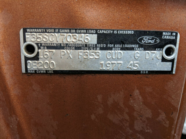 1977 Ford F-350 XLT - photo 3