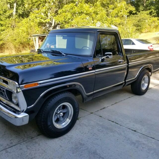 1977 FORD F100 5.0 FUEL INJECTED, PAXTON SUPERCHARGED, ICE COLD AC AND OVERDRIVE 1977 Ford F-100
