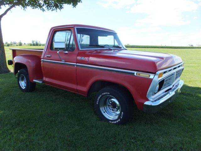 1977 FORD F100 RANGER REGULAR CAB SHORT BED STEPSIDE V8 AUTO F150 F250 C10 1977 Ford F-100 ORIGINAL REG CAB STEPSIDE *CALIFORNIA TRUCK*