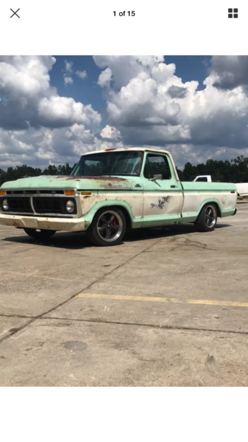 1977 Ford F100 Shortbed Custom Terminator Mustang Cobra Supercharged 4.6L Ratrod 1977 Ford F-100 Custom
