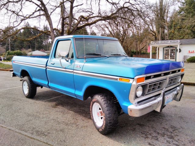 1977 Ford F150 Ranger 4x4 Great Condition 400M Factory A/C WORLDWIDE NO RESERVE 1977 Ford F-150 Ford F150 F250 F350 4x4 Highboy