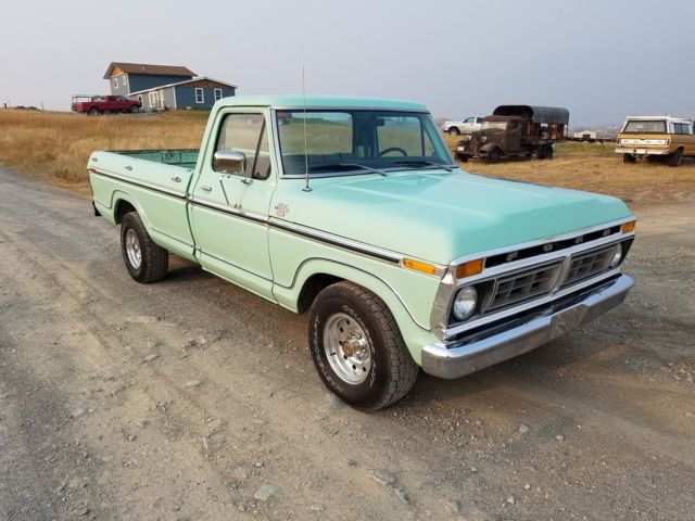 1977 FORD F150 RANGER XLT PICKUP TRUCK: CLEAN, A/C, RUNS NICE, AUTO, V8, NO RUST 1977 Ford F-150 RANGER XLT