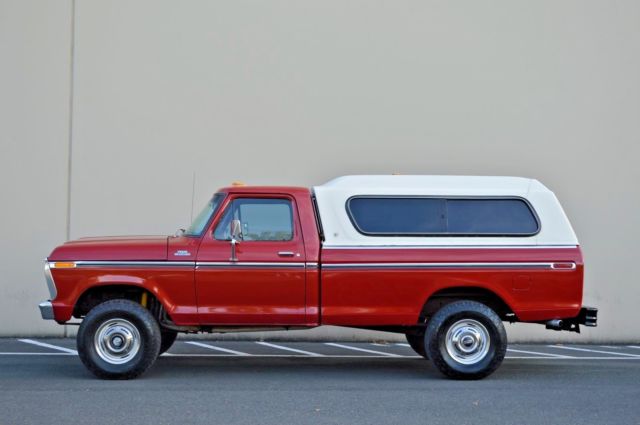 1977 FORD F250 CUSTOM 4X4 SINGLE CAB 400 V8 AUTOMATIC 55,584 MILES!!! 1977 Ford F-250