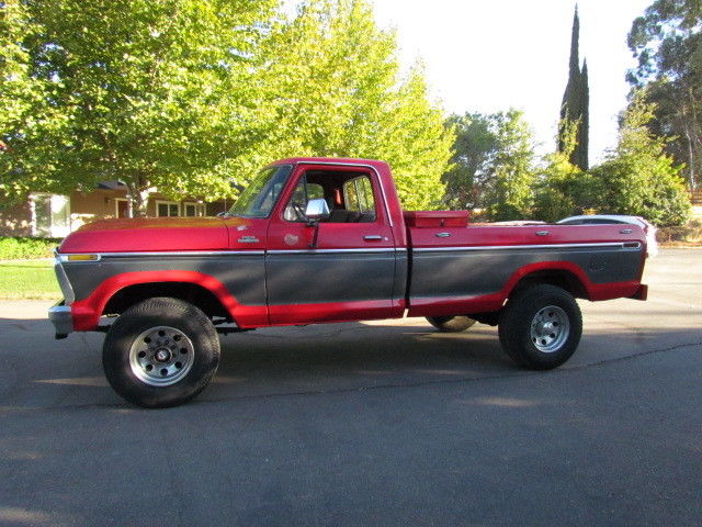 1977 Ford F250 High Boy Ranger Pickup Truck Solid Body, Clean, Rust Free 1977 Ford F-250