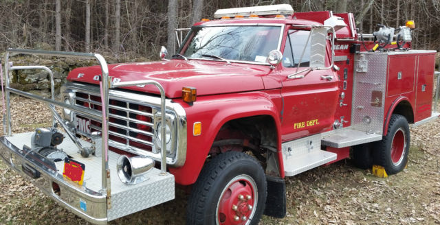 1977 Ford F650 4x4 industrial 361 bush ,pumper,tanker(500 gal.) Firetruck 1977 Ford F-650