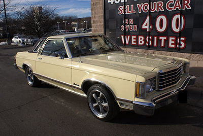 1977 Ford Granada Coupe 3-Speed Factory A/C Very Clean Excellent Shape Low Miles 1977 Ford Granada