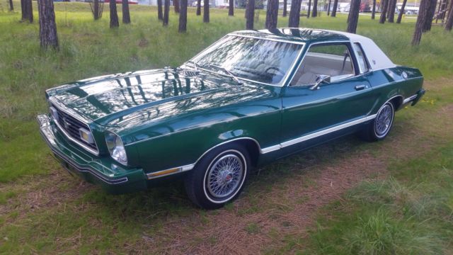 1977 Ford Mustang II Ghia actual 59000 miles Selling at No Reserve 2 owner 1977 Ford Mustang Mustang II Ghia