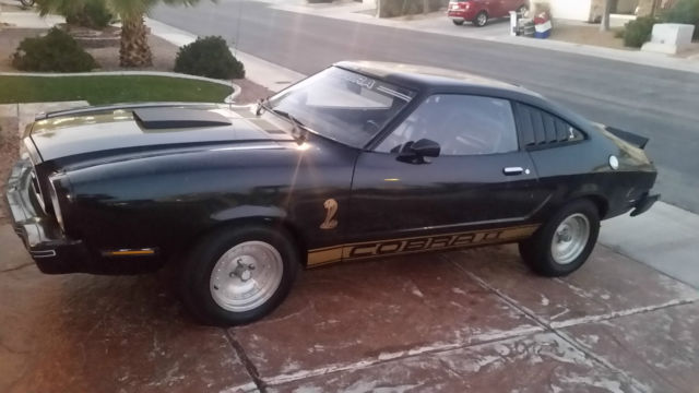 1977 Ford Mustang II (Not base or clone, this was '77 Cobra II add-on package) 1977 Ford Mustang cobra