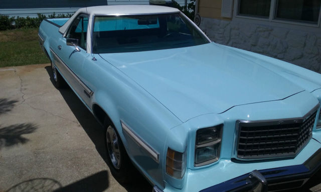 1977 Ford Ranchero 500 Standard Cab Pickup 2-Door 5.8L 351 Windsor 1977 Ford Ranchero
