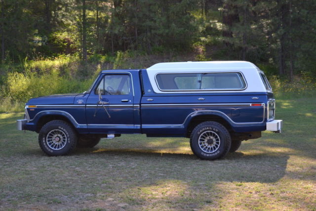 1977 Ford Ranger Camper Special XLT New 460ci 4x4 3/4 Ton w/Ford Canopy 1977 Ford F-250 XLT Camper Special