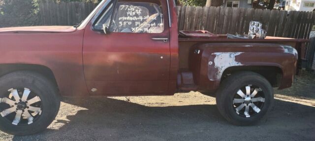 1977 GMC Pickup Pickup Red 4WD Manual 1977 GMC Pickup