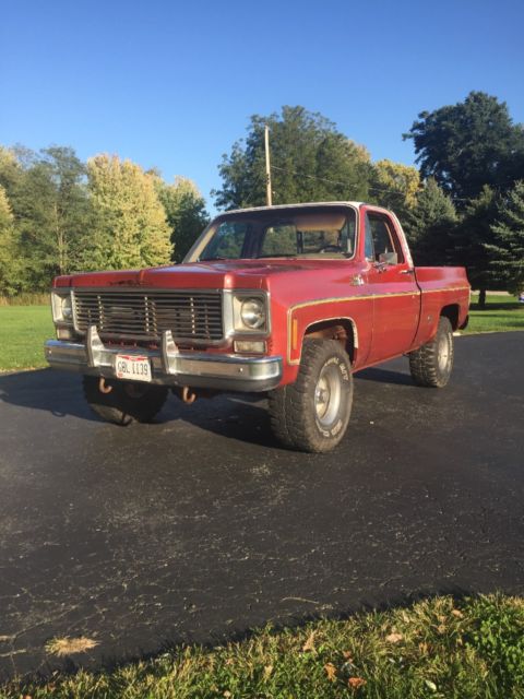 1977 GMC Sierra Classic k15 k10 1977 Chevrolet C/K Pickup 1500 Sierra Classic