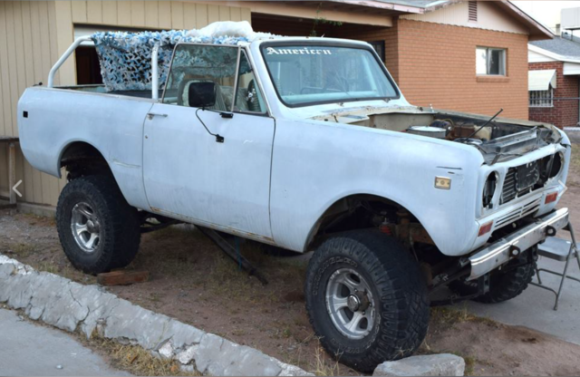 1977 international harvester scout ii base 5.6l 1977 International Harvester Scout