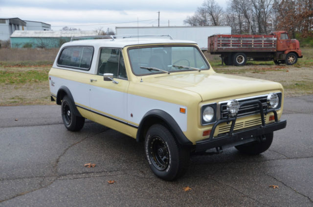1977 International Harvester Traveler Scout restored IH 1977 International Harvester Scout 2 door