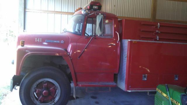 1977 International Loadstar 1800 Fire Truck Tanker 10,500 miles IHC Binder V8 1977 International Harvester Other