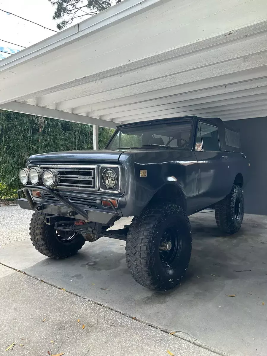 1977 International Scout II Grey 4WD Automatic 4x4 1977 International Scout II 4x4