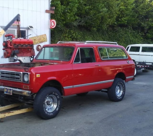 1977 International Scout II Traveler 1977 International Harvester Scout Rallye themed