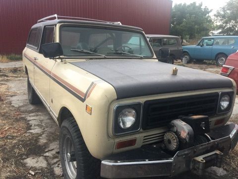 1977 International Scout Midas Traveler 1977 International Harvester Scout traveler