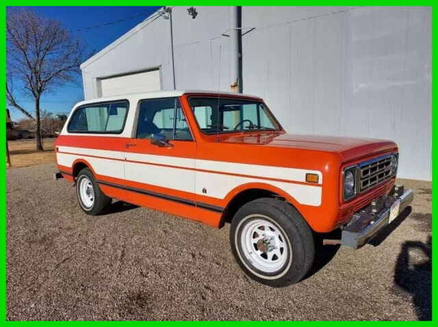 1977 International Scout Traveler 4X4 SUV 345 V8 3 Speed Auto 60936 Miles 1977 International Harvester Scout Traveler