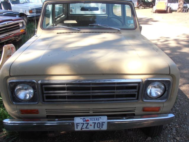 1977 International Scout Traveler all original w/ 78K miles 1977 International Harvester Scout
