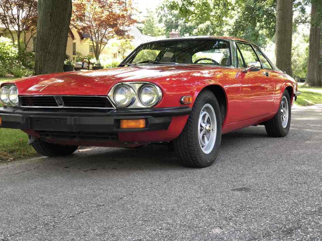 1977 Jaguar XJS Coupe Red FWD Automatic 1977 Jaguar XJS
