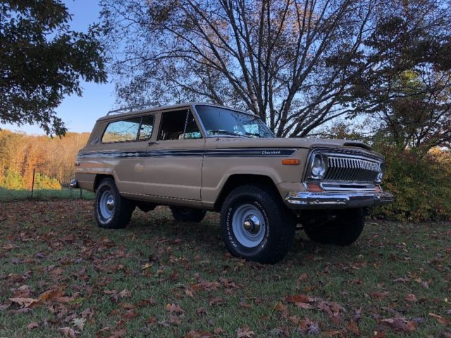 1977 Jeep Cherokee Chief ALL ORIGINAL WAGONEER FSJ 1977 Jeep Cherokee