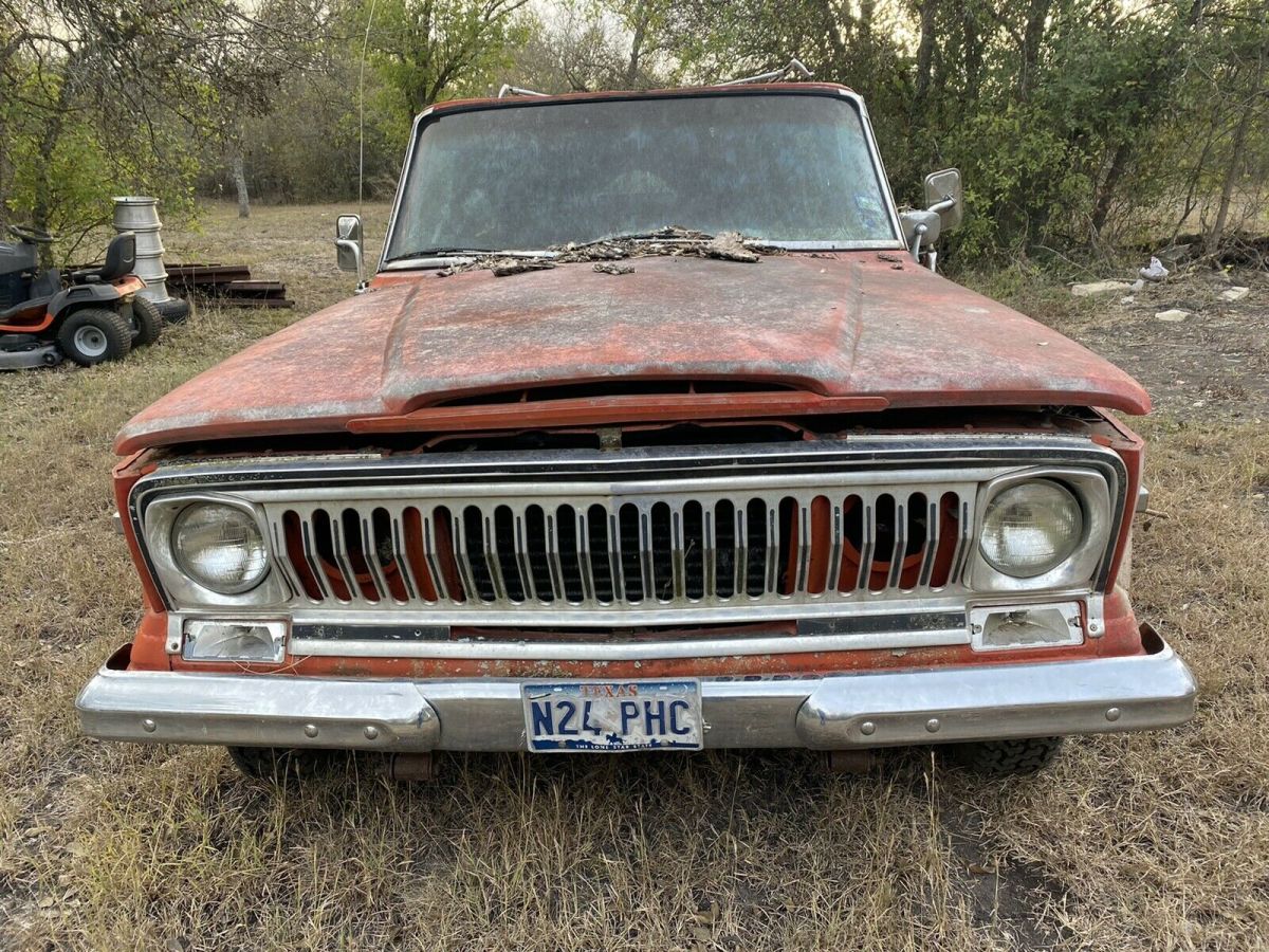 1977 Jeep Cherokee Red 4WD Automatic 1977 Jeep Cherokee