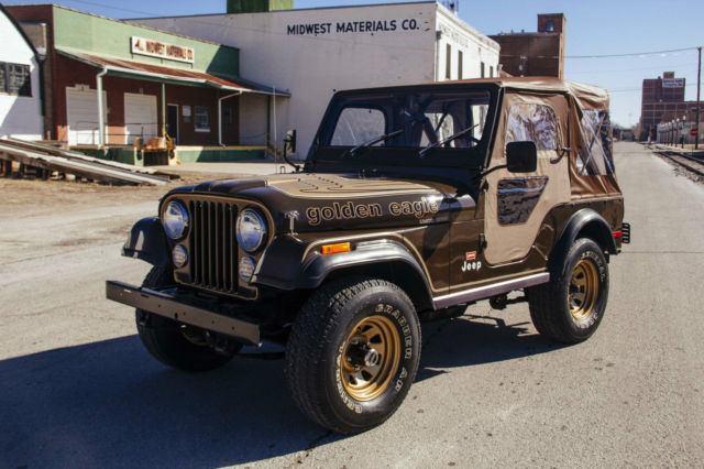 1977 Jeep CJ5 Golden Eagle Sport Utility 2-Door 5.0L Levi's editiong 304ci V8 1977 Jeep Other Golden Eagle 304ci V8 Levi's edition