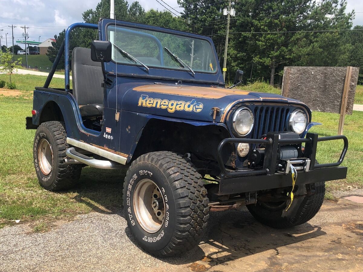 1977 JEEP CJ5 RENEGADE 5.0 V8 1977 Jeep CJ Renegade
