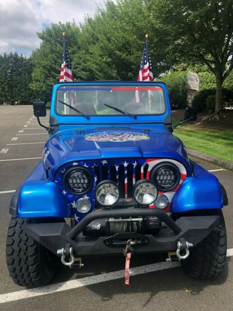 1977 Jeep CJ CJ7 Support the Troops - photo 4