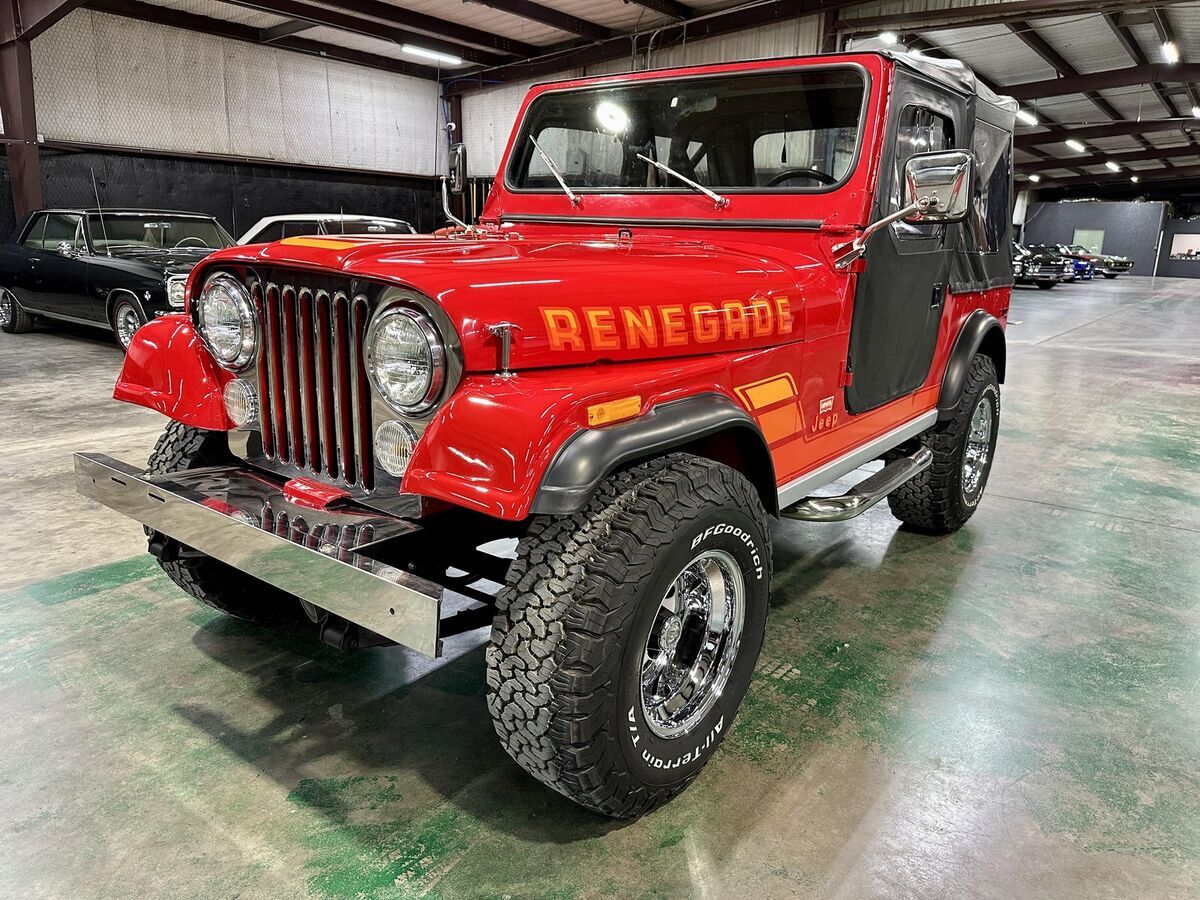 1977 Jeep CJ7 Levi Edition 4X4 / 4.2l Inline 6 / Automatic 1977 Jeep CJ