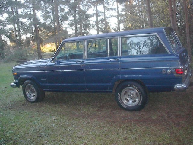 1977 jeep wagoneer 401 400 trubo air,cruse,tilt,ps,pdb dana 44,hd hitch dueltank 1977 Jeep Wagoneer loaded
