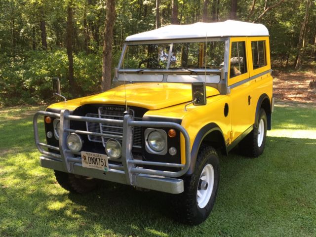 1977 Land Rover 88" Series 3 GAME Edition Unbelievably Rare Numbered Truck 1977 Land Rover Series III GAME