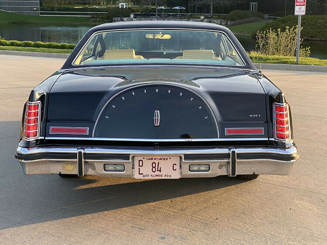 1977 Lincoln Continental Mark V with only 6,349 actual documented miles!! - photo 6