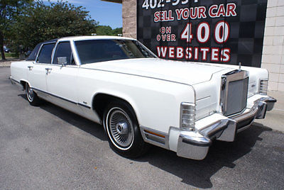1977 Lincoln Continental Town Car Sedan 460ci V8 Automatic A/C Very Clean 1977 Lincoln Town Car